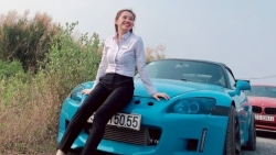 Tay đua nữ nói gì trước vòng loại Auto Gymkhana miền Nam