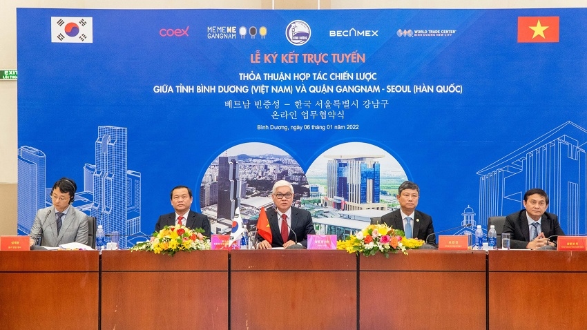 Bình Dương tiếp tục đẩy mạnh hợp tác quốc tế