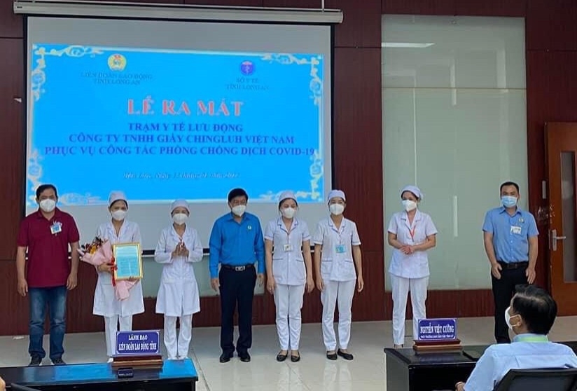 Long An thành lập Trạm Y tế lưu động đảm bảo an toàn cho công nhân lao động đón Tết Long An thành lập Trạm Y tế lưu động đảm bảo an toàn cho công nhân lao động đón Tết