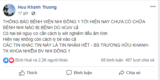 Sự thật về thông tin 33 người chết vì corona tại Bệnh viện Chợ Rẫy su that ve thong tin 33 nguoi chet vi corona tai benh vien cho ray