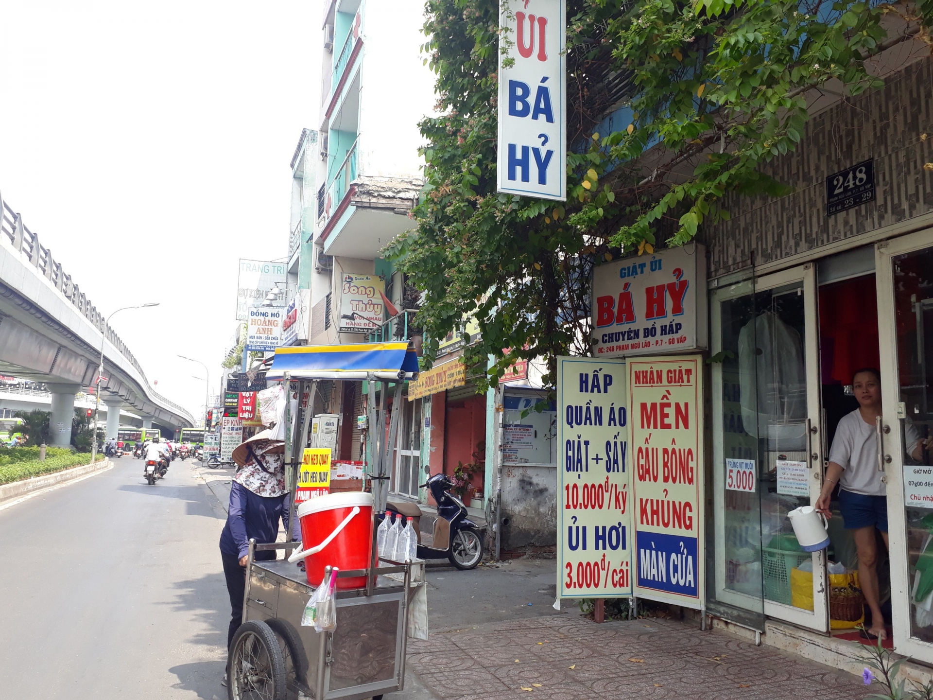 hem 248 pham ngu lao quan go vap tp hcm duoc phong toa nhu the nao