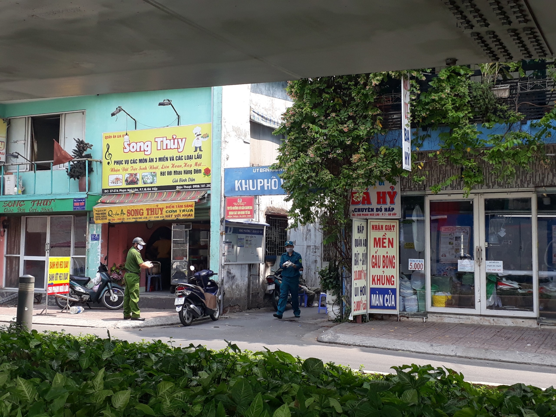 hem 248 pham ngu lao quan go vap tp hcm duoc phong toa nhu the nao