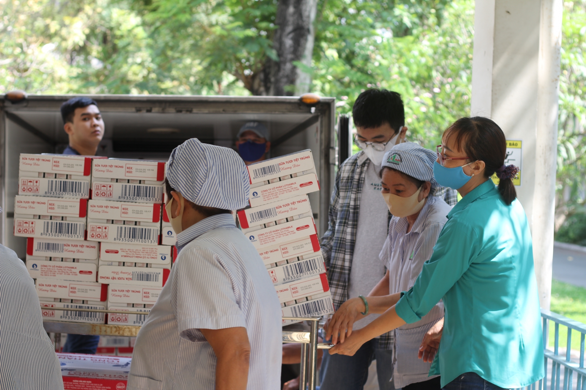 lothamilk va sig combibloc dong hanh bao ve blouse trang