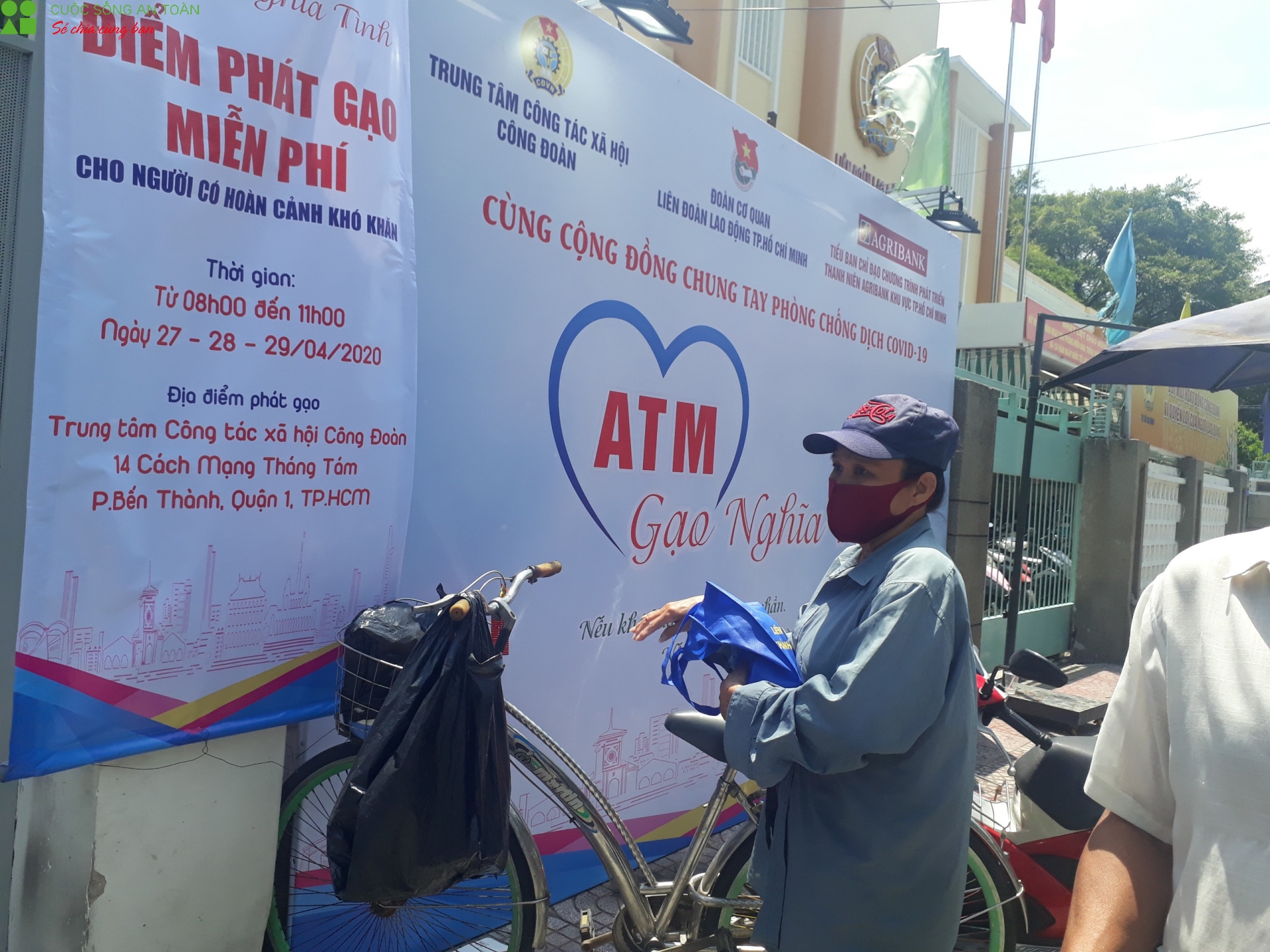 diem tua cho nguoi lao dong ngheo trong nhung ngay dich benh