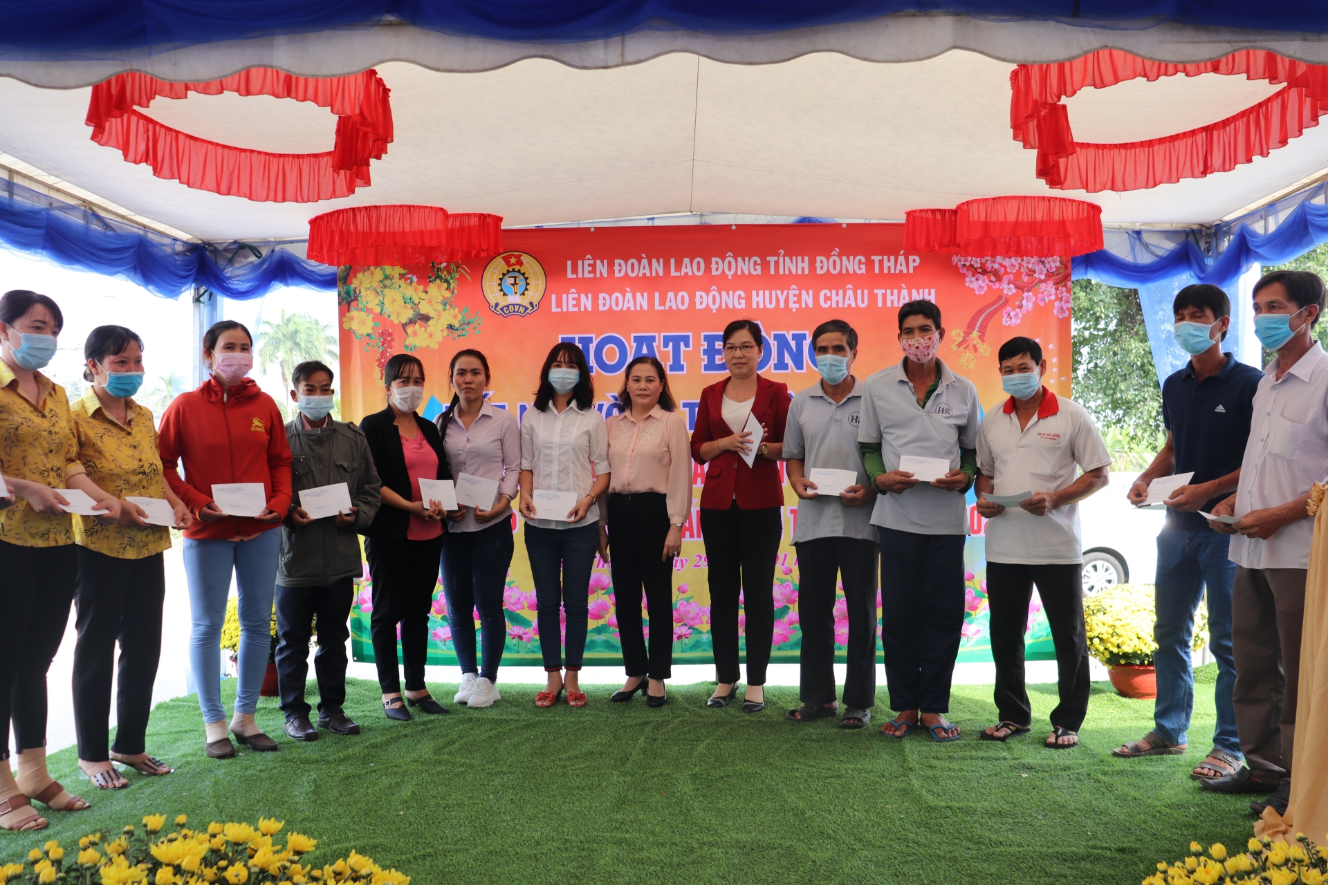 LĐLĐ Đồng Tháp tổ chức nhiều hoạt động hỗ trợ người lao động trong quý 1/2021