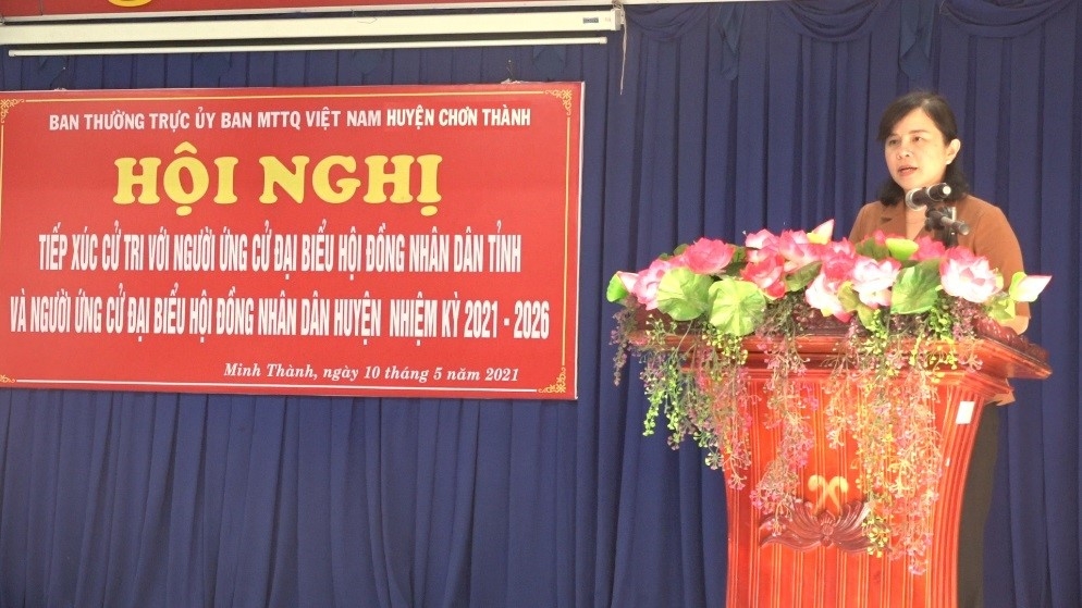 Bình Phước: Đẩy mạnh tuyên truyền bầu cử đến công nhân lao động trên địa bàn tỉnh