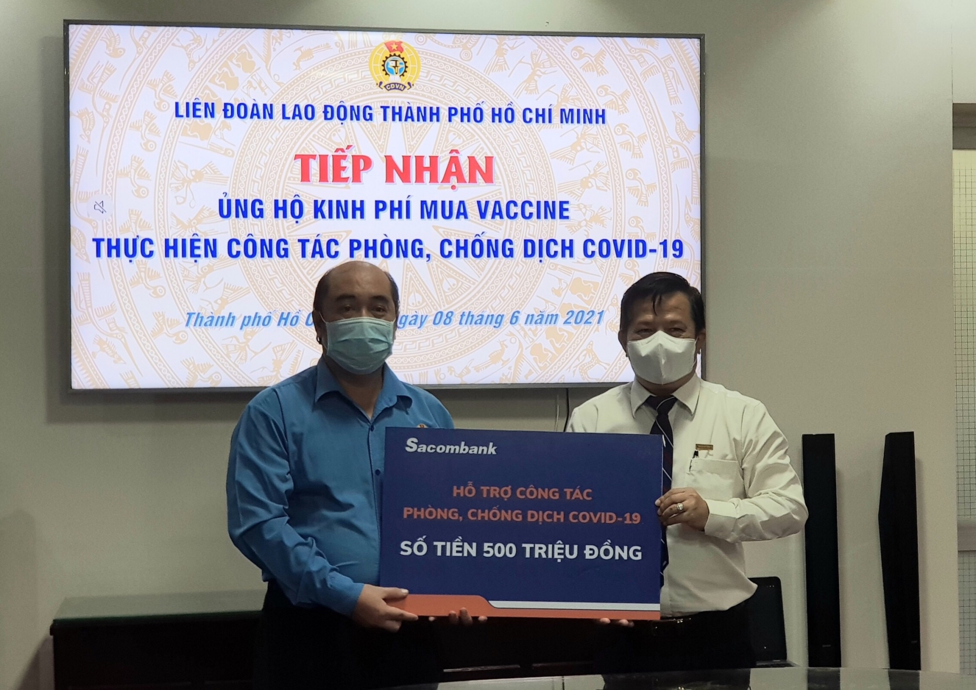 Công đoàn TP HCM chăm lo người lao động trong khu vực phong tỏa