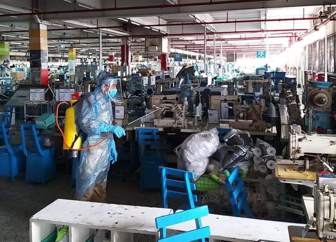 Lãnh đạo TP HCM kiểm tra công tác phòng dịch tại Công ty PouYuen Lãnh đạo TP HCM kiểm tra công tác phòng dịch tại Công ty PouYuen