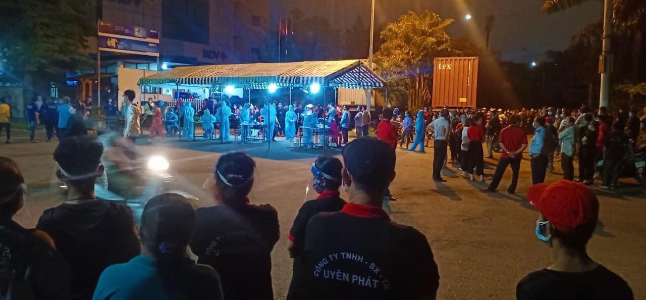 Thêm 24 công nhân dương tính làm việc trong cùng công ty tại KCN Tân Tạo