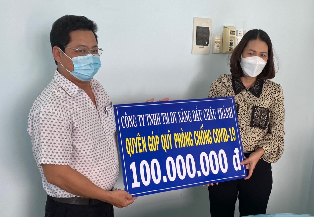 LĐLĐ huyện Châu Thành chung tay hỗ trợ phòng, chống dịch Covid-19