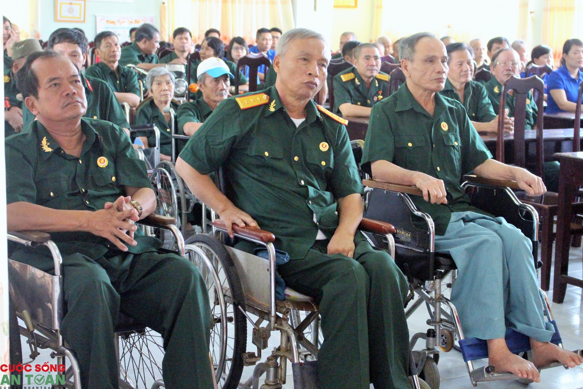 Nhớ những người thương binh suốt đời "mua vé ngồi" ở Long Hải nho nhung nguoi thuong binh suot doi mua ve ngoi o long hai