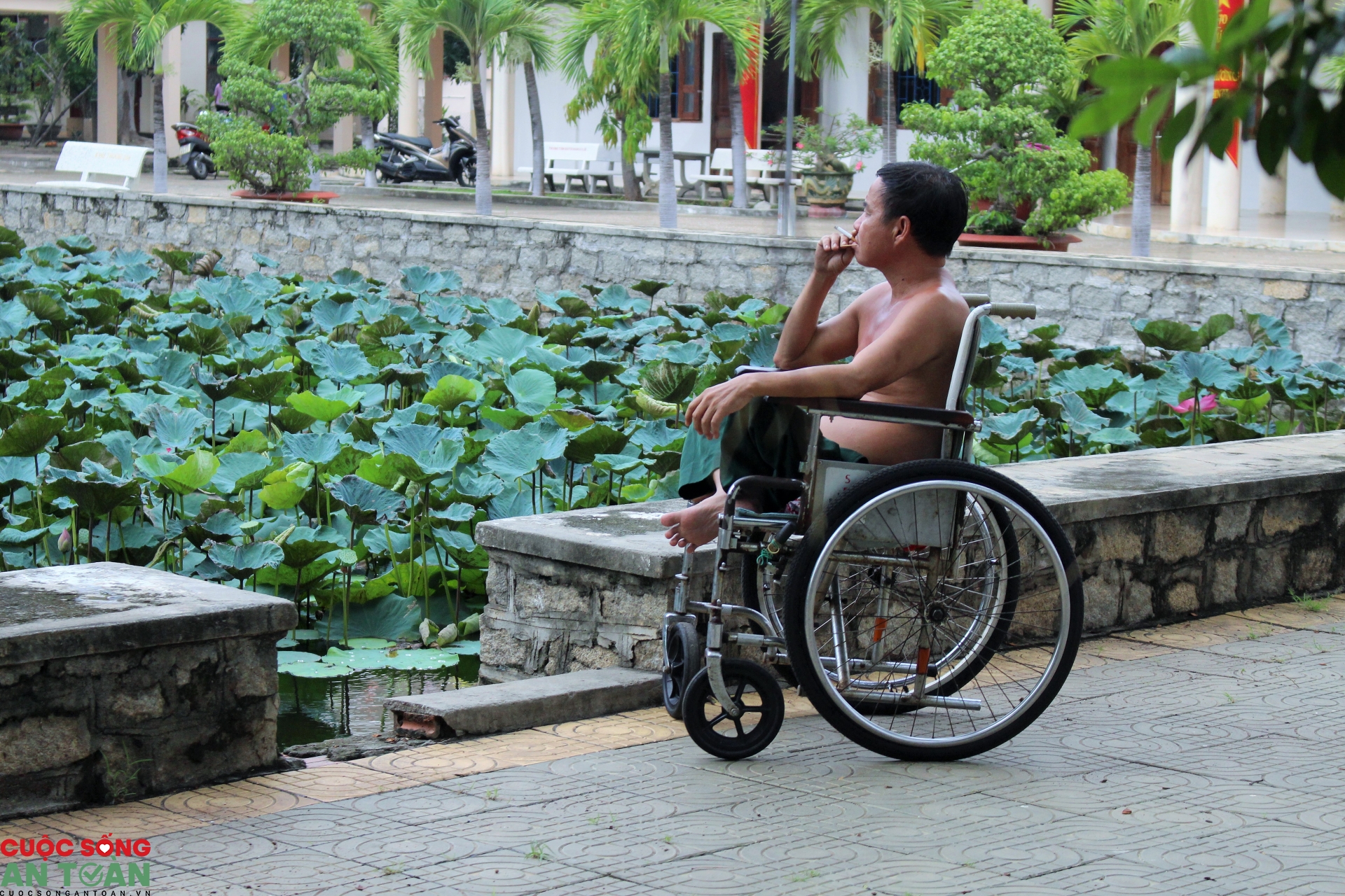 Nhớ những người thương binh suốt đời "mua vé ngồi" ở Long Hải nho nhung nguoi thuong binh suot doi mua ve ngoi o long hai