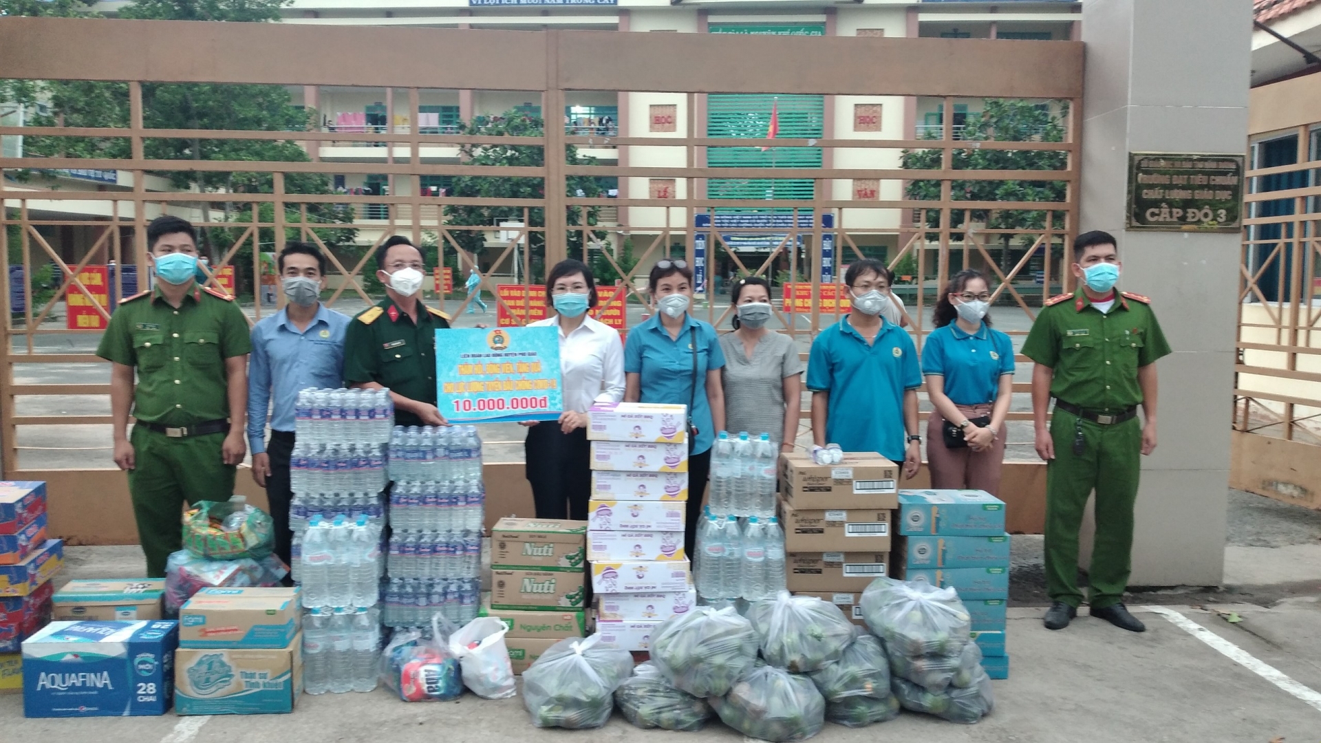 Công đoàn Bình Dương tập trung chăm lo người lao động khó khăn do Covid-19 Công đoàn Bình Dương tập trung chăm lo người lao động khó khăn do Covid-19