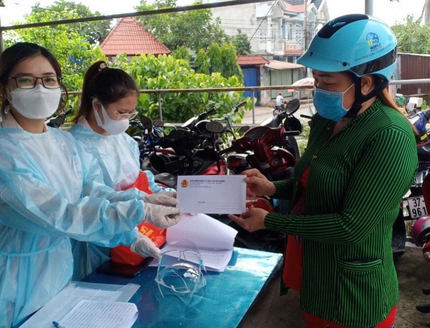 Tập trung nguồn lực hỗ trợ người lao động trong khu cách ly, phong tỏa