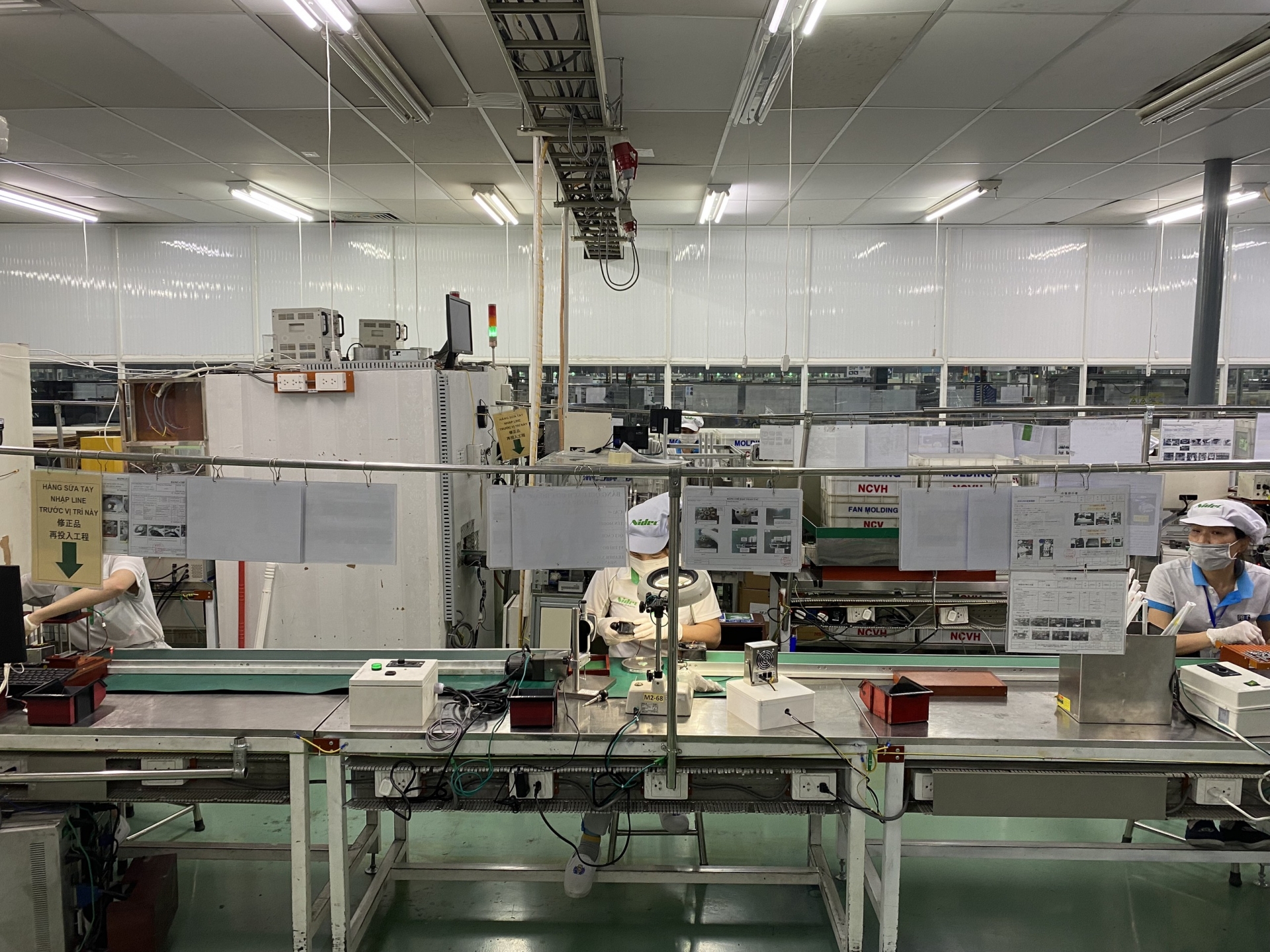 Công ty Nidec Việt Nam sẵn sàng “3 tại chỗ” đón công nhân trở lại làm việc Công ty Nidec Việt Nam sẵn sàng “3 tại chỗ” đón công nhân trở lại làm việc