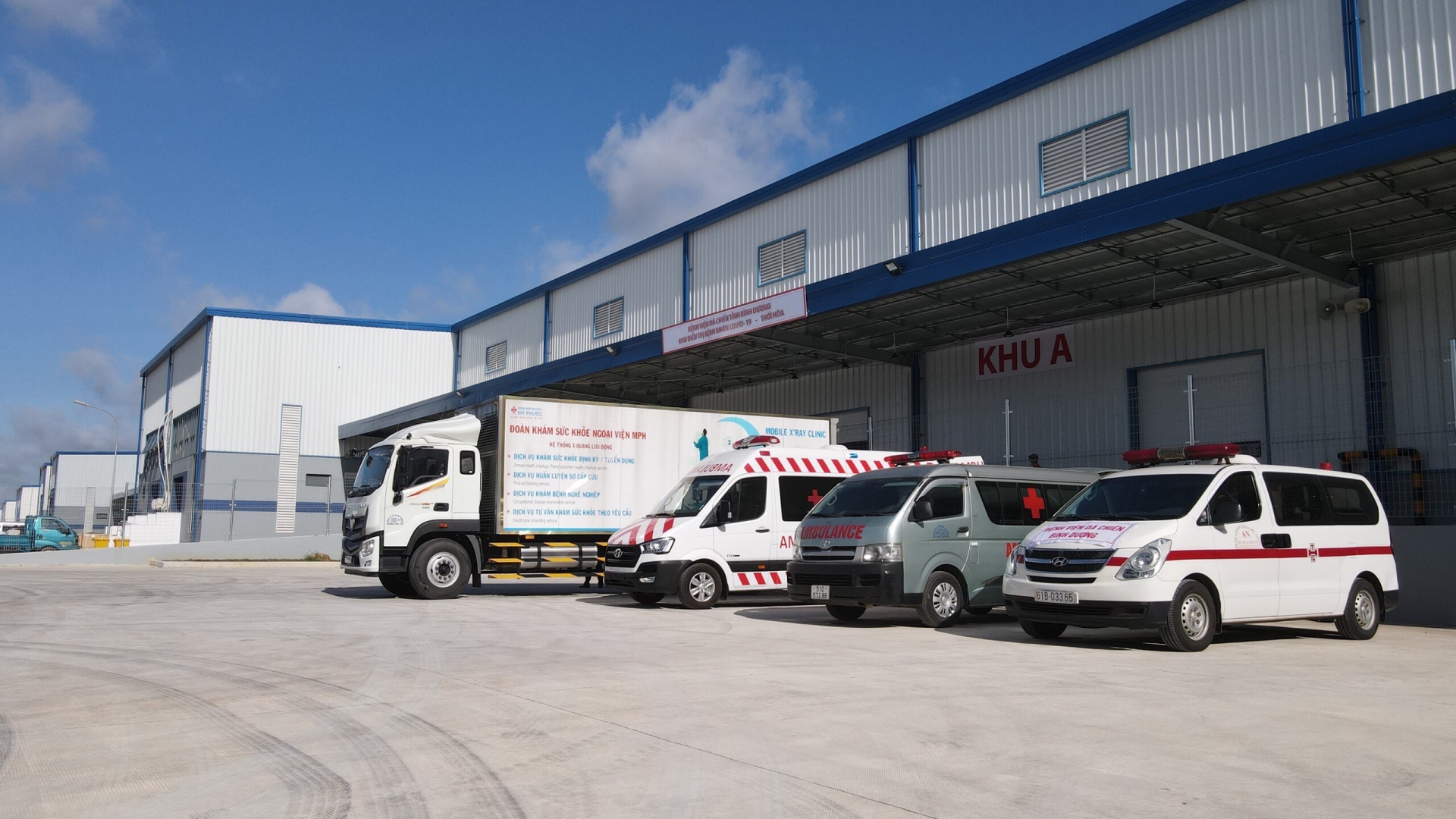 Chính thức đưa vào hoạt động 2 bệnh viện dã chiến 8.300 giường tại Bình Dương