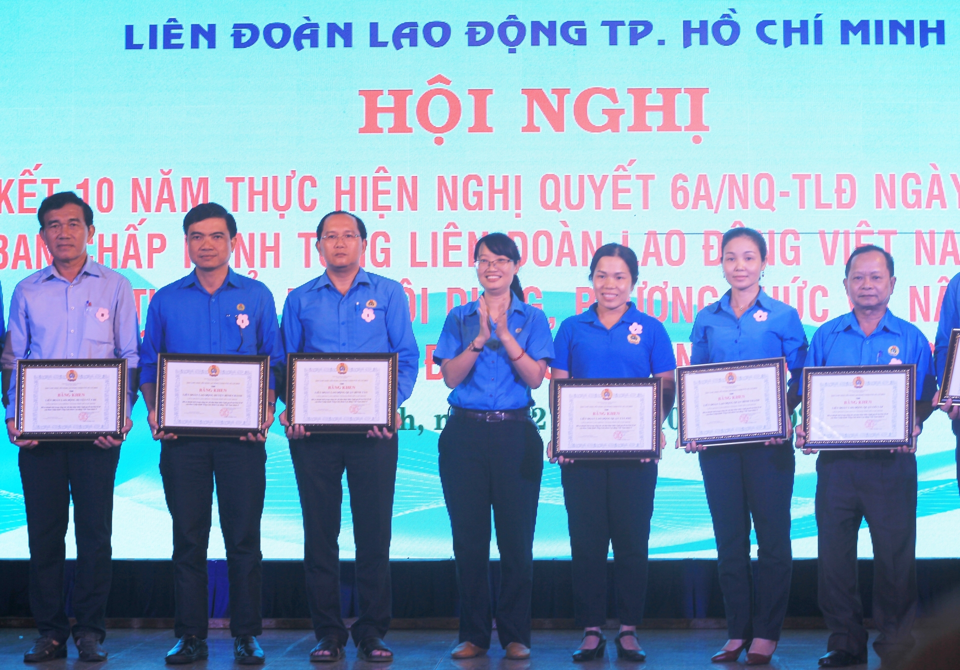 LĐLĐ TP HCM tổ chức Hội nghị Tổng kết 10 năm thực hiện Nghị quyết 6a/NQ-TLĐ LĐLĐ TP HCM tổ chức Hội nghị Tổng kết 10 năm thực hiện Nghị quyết 6a/NQ-TLĐ