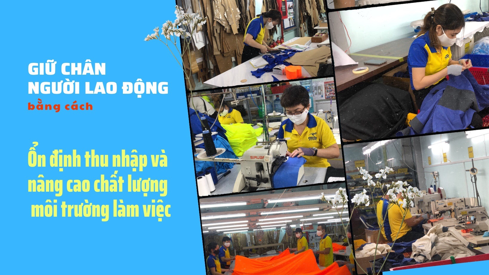 Ổn định thu nhập và chất lượng cuộc sống cho người lao động tại nhà máy Ổn định thu nhập và chất lượng cuộc sống cho người lao động tại nhà máy
