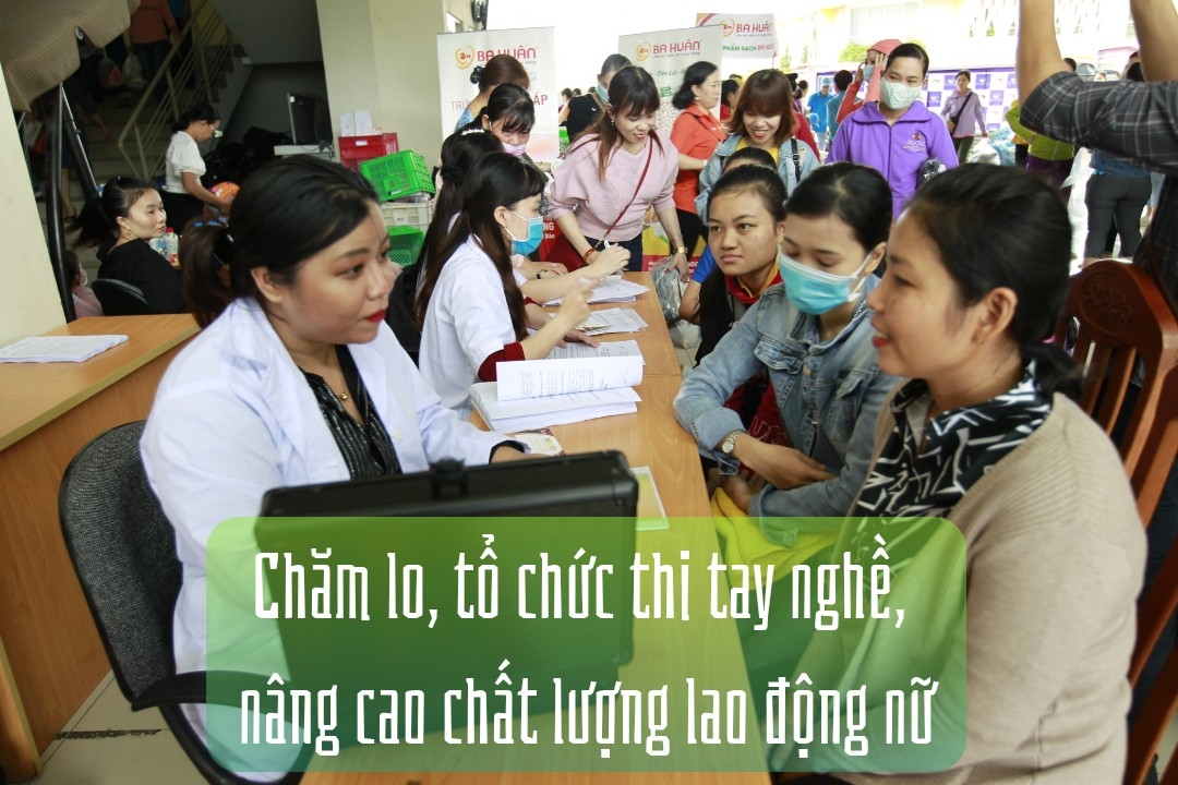 Chăm lo, định hướng nghề nghiệp cho lao động nữ Chăm lo, định hướng nghề nghiệp cho lao động nữ