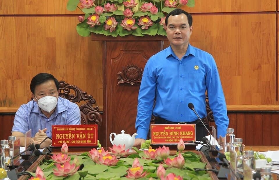 Long An: Xây dựng thiết chế công đoàn và đẩy mạnh chăm lo đời sống người lao động Long An: Xây dựng thiết chế công đoàn và đẩy mạnh chăm lo đời sống người lao động