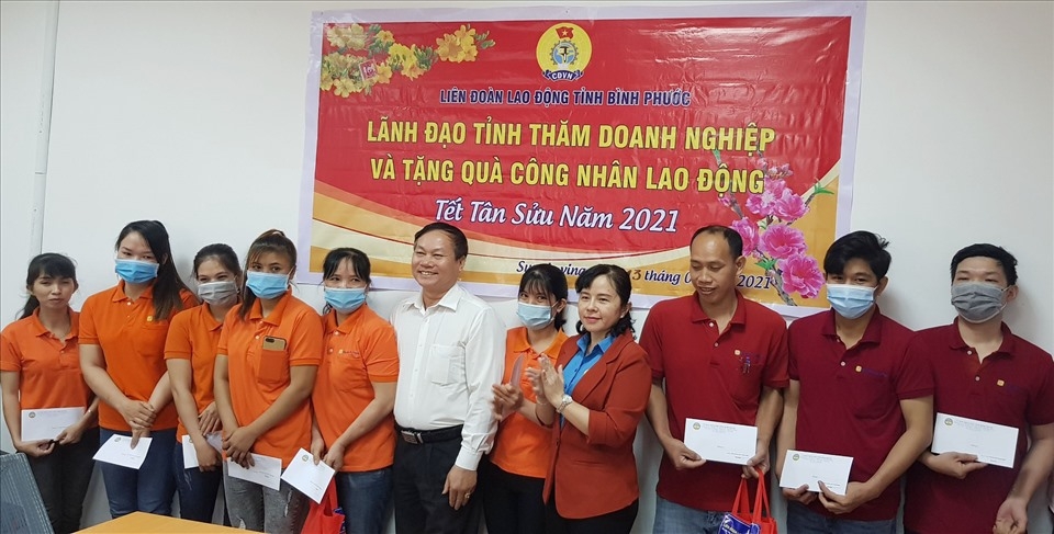 Bình Phước: Dự kiến chi hơn 30 tỷ đồng chăm lo đoàn viên, NLĐ dịp Tết Nguyên đán 2022