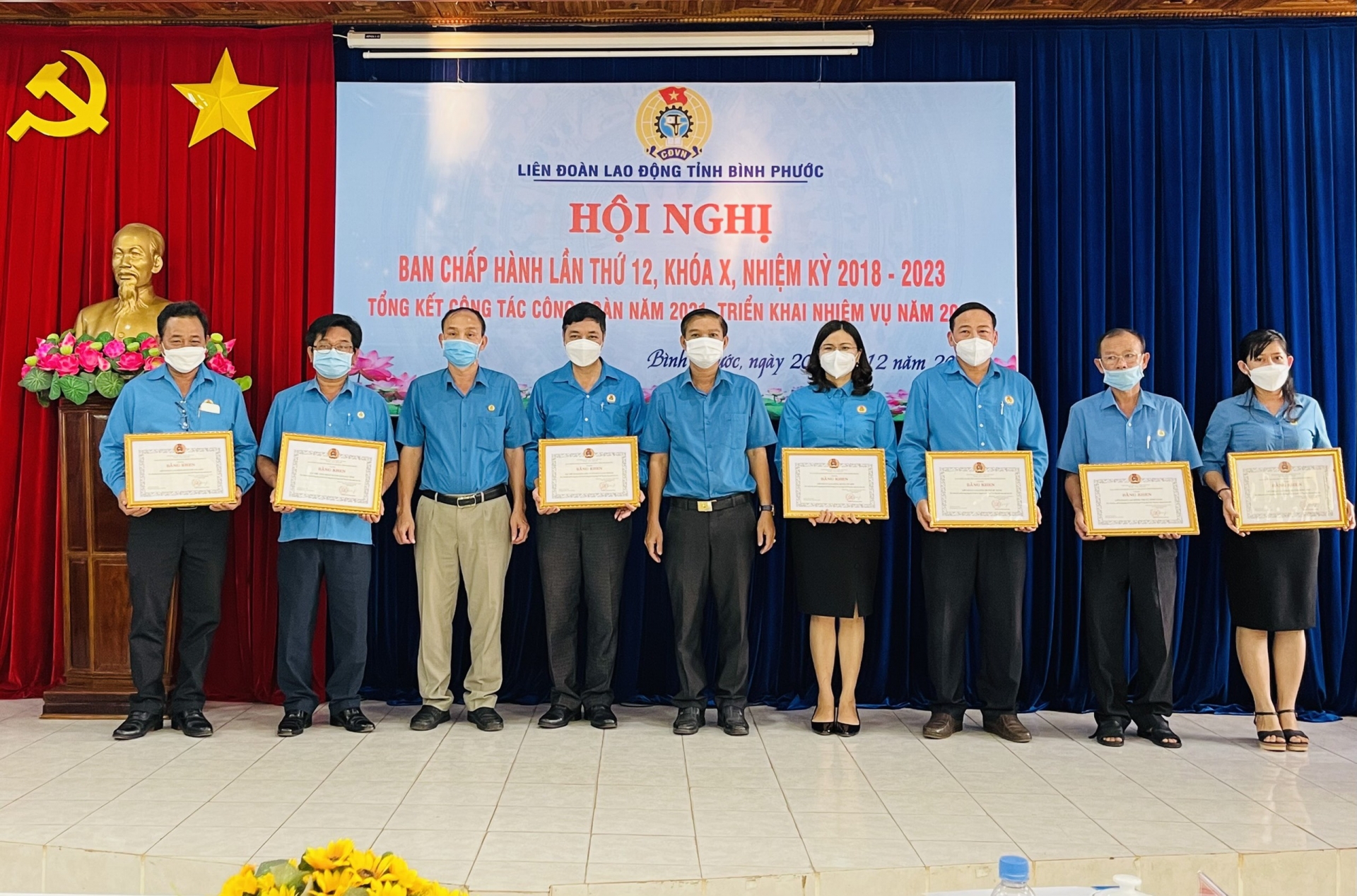 LĐLĐ Bình Phước nỗ lực chăm lo cho đoàn viên, người lao động trong năm 2021