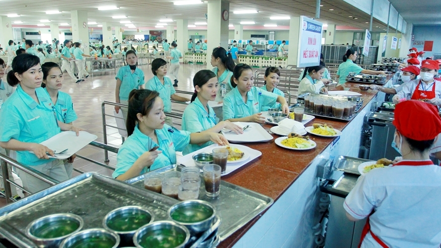 ATTP, dinh dưỡng cho người lao động, cán bộ phòng, chống COVID-19 tại KCN, khu cách ly