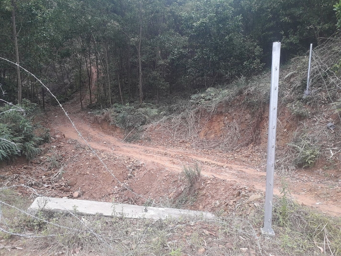 Hàng trăm mét hàng rào cao tốc La Sơn - Túy Loan bị phá bỏ để lấy lối đi hang tram met hang rao cao toc la son tuy loan bi pha bo de lay loi di