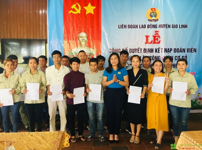 ket nap 52 doan vien va thanh lap cdcs cong ty co phan tien phong