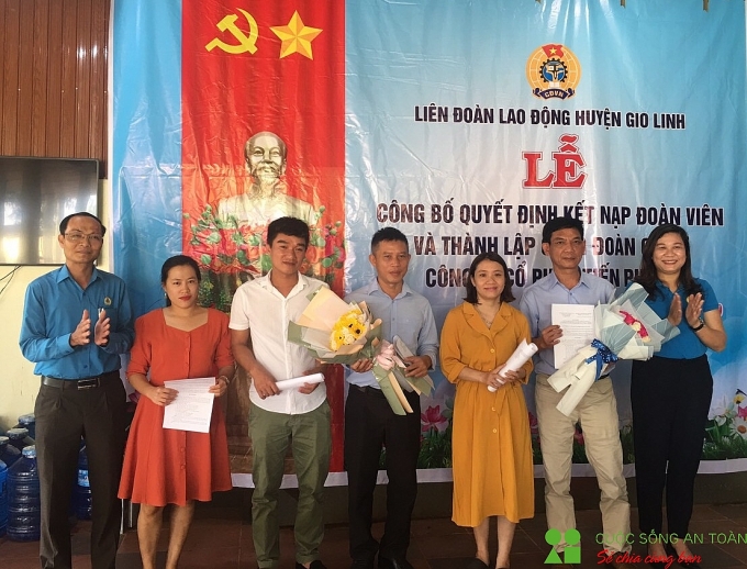 ket nap 52 doan vien va thanh lap cdcs cong ty co phan tien phong