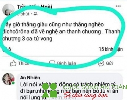 Nghệ An: Một tài khoản facebook đăng tin thất thiệt về Covid -19 ở Thanh Chương