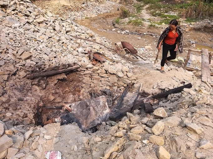 Những hầm vàng thổ phỉ và ẩn họa "chết người" giữa miền Tây xứ Nghệ nhung ham vang tho phi va an hoa chet nguoi giua mien tay xu nghe