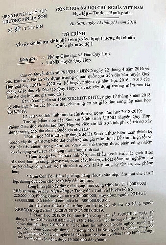 Đua "Đạt chuẩn Quốc gia", trường mầm non ở xã 135 ôm nợ đầm đìa dua dat chuan quoc gia truong mam non o xa 135 om no dam dia