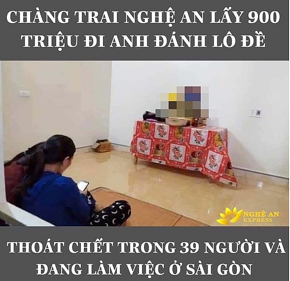 Yêu cầu điều tra tin đồn một người sang Anh thoát chết nhờ cầm 900 triệu đánh lô đề yeu cau dieu tra tin don mot nguoi sang anh thoat chet nho cam 900 trieu danh lo de