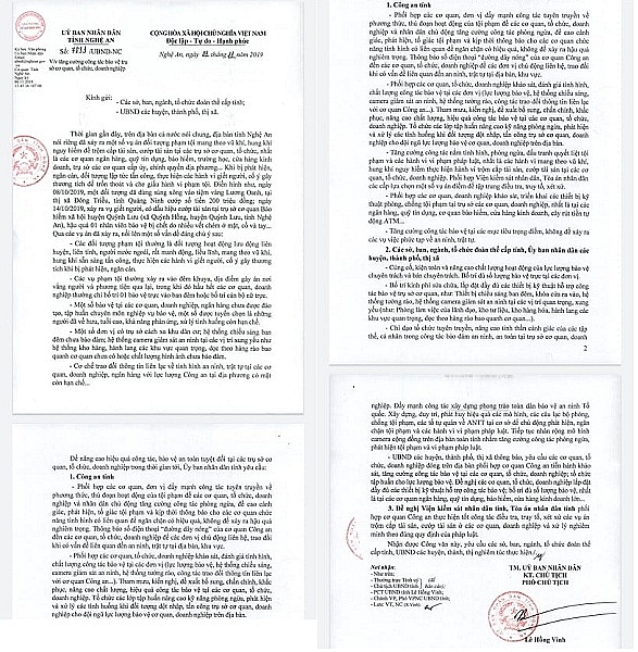 nghe an tang cuong bao ve tru so co quan to chuc nha nuoc va doanh nghiep