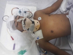 Ngã giàn giáo, chàng thanh niên nghèo 'thập tử nhất sinh'