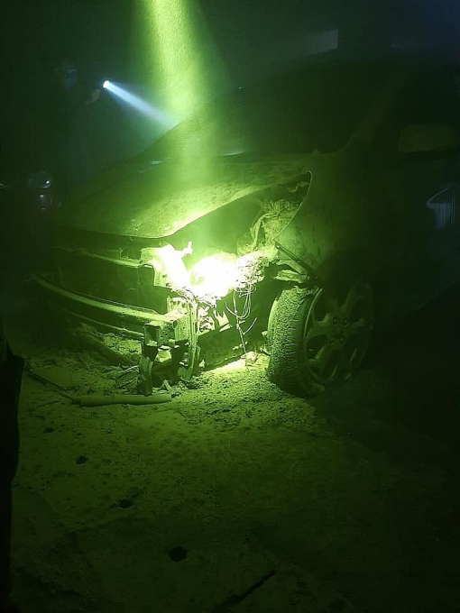 Cháy ô tô tại tầng hầm chung cư lúc rạng sạng, hàng trăm người tỉnh giấc tháo chạy chay o to tai tang ham chung cu luc rang sang hang tram nguoi tinh giac thao chay