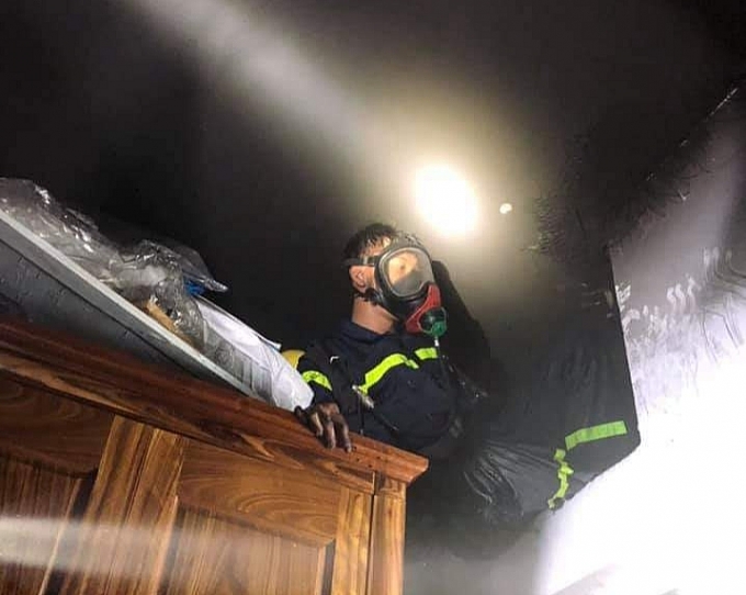 Cháy chung cư ở thành phố Vinh lai chay chung cu o thanh pho vinh gia chu duoc phen hoang hon