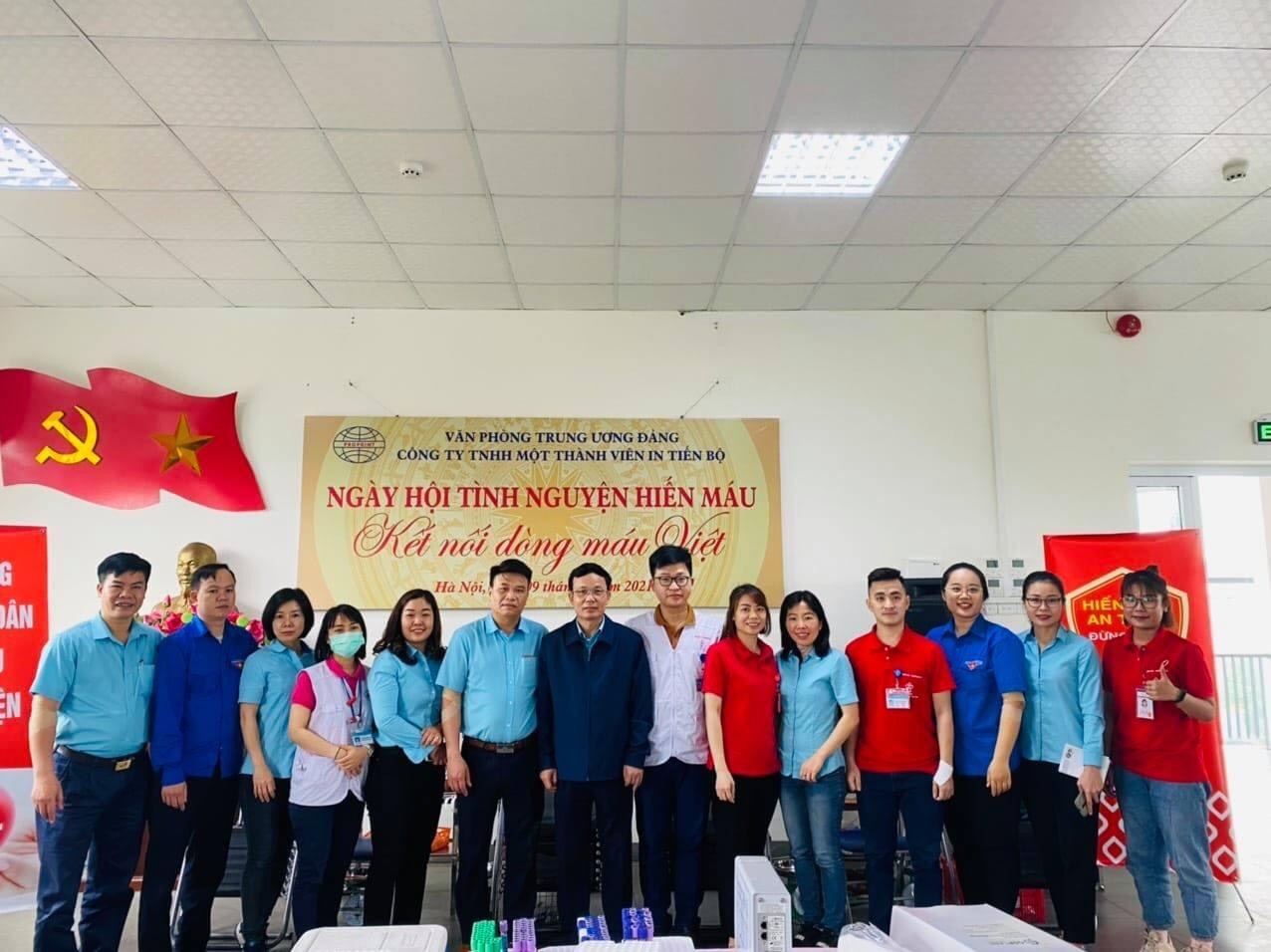 Vận động hiến máu là nhiệm vụ thường xuyên của Công đoàn