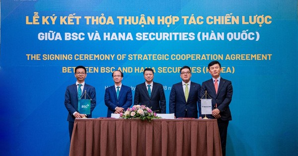 Hana Securities (Hàn Quốc) đã chính thức thanh toán để trở thành cổ đông chiến lược của Công ty Chứng khoán BIDV (BSC)