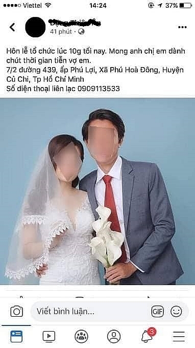 xot xa co gai tre chet tham vi tai nan chong tu nhat bay ve de lam dam cuoi