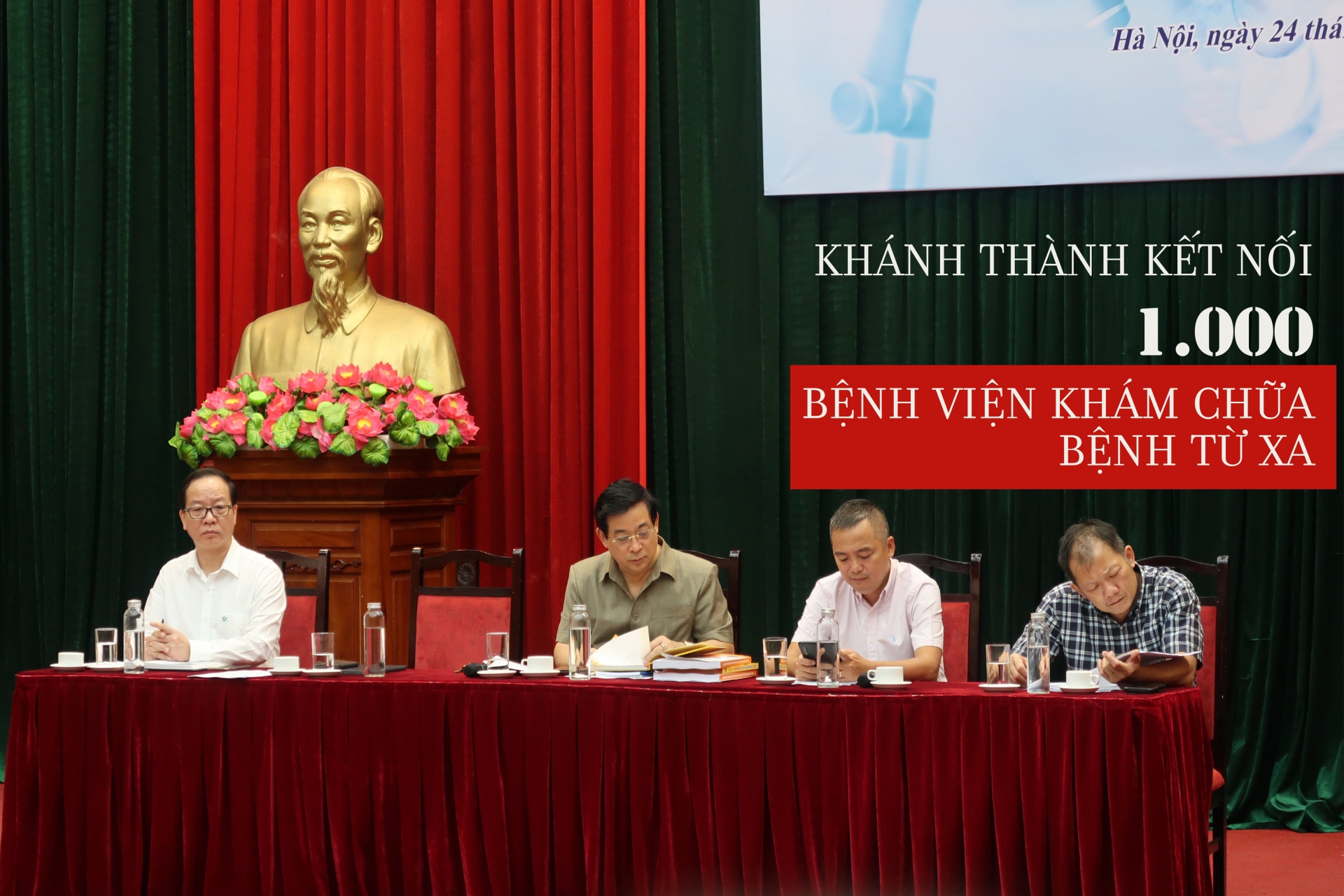 Khánh thành kết nối 1.000 bệnh viện khám, chữa bệnh từ xa