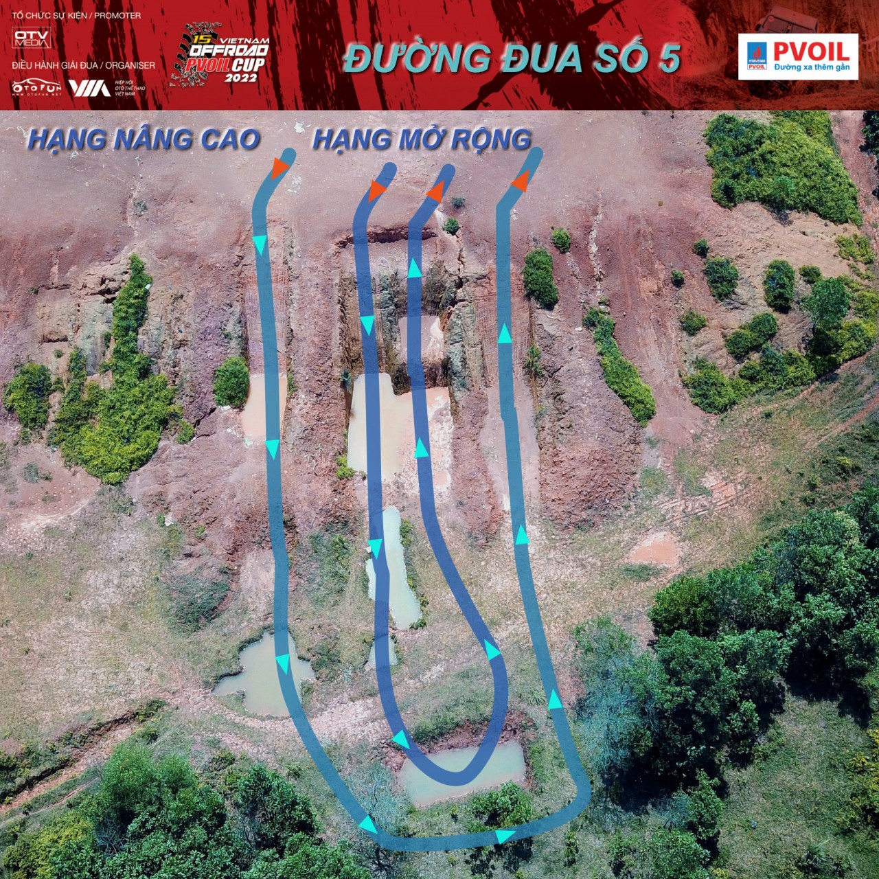 [PVOIL VOC 2022] Công bố chi tiết các đường thi