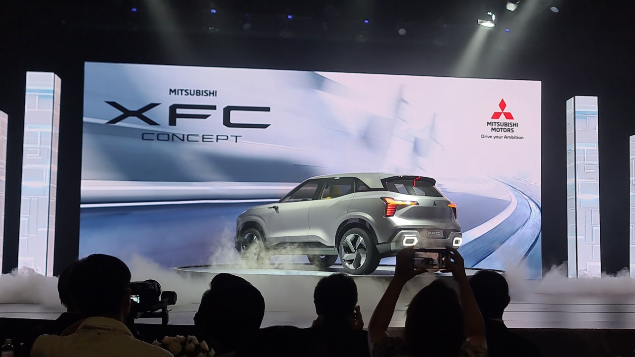 Mitsubishi lần đầu ra mắt xe concept tại Việt Nam “Mitsubishi XFC Concept”