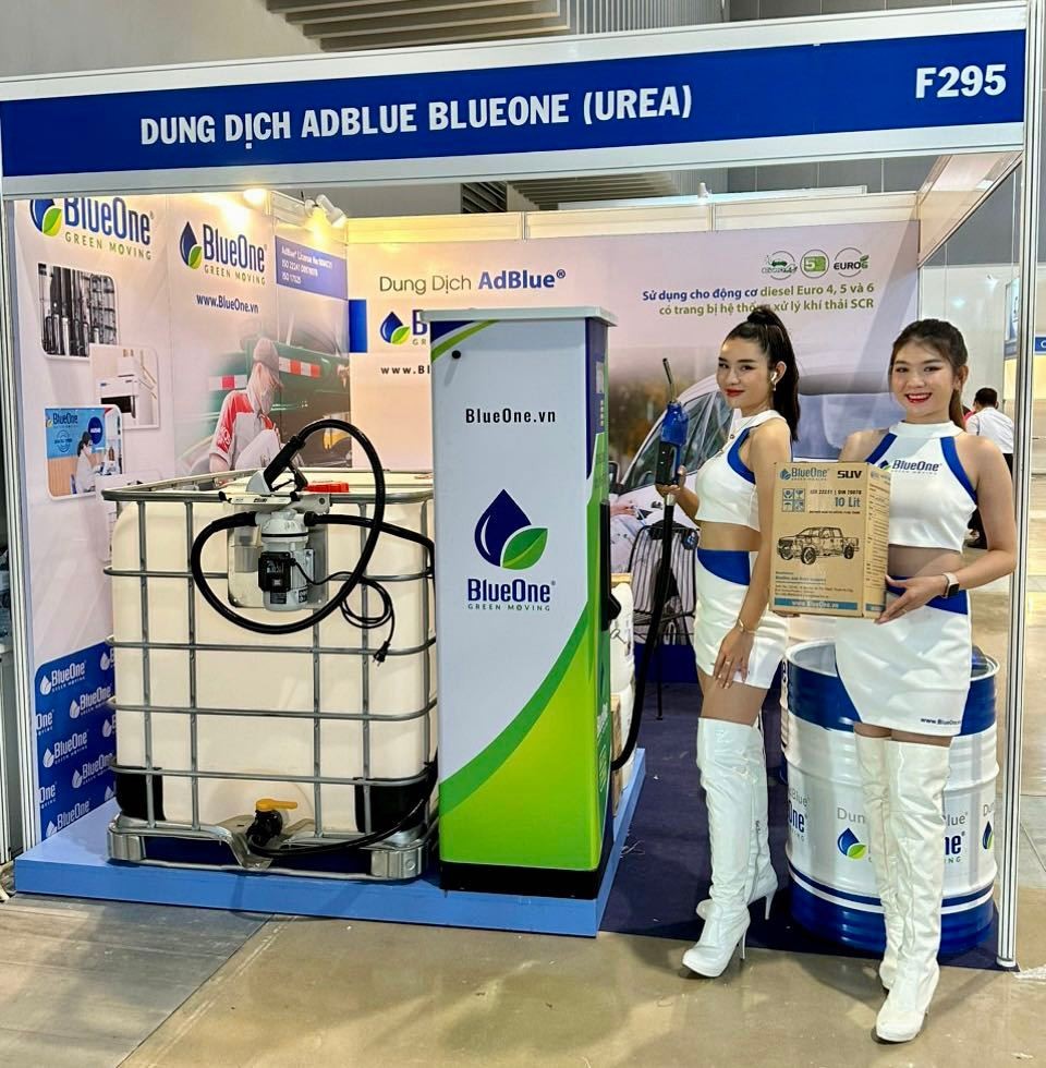 BlueOne giới thiệu AdBlue dành cho xe máy dầu tại triển lãm VMS 2022 BlueOne giới thiệu AdBlue dành cho xe máy dầu tại triển lãm VMS 2022