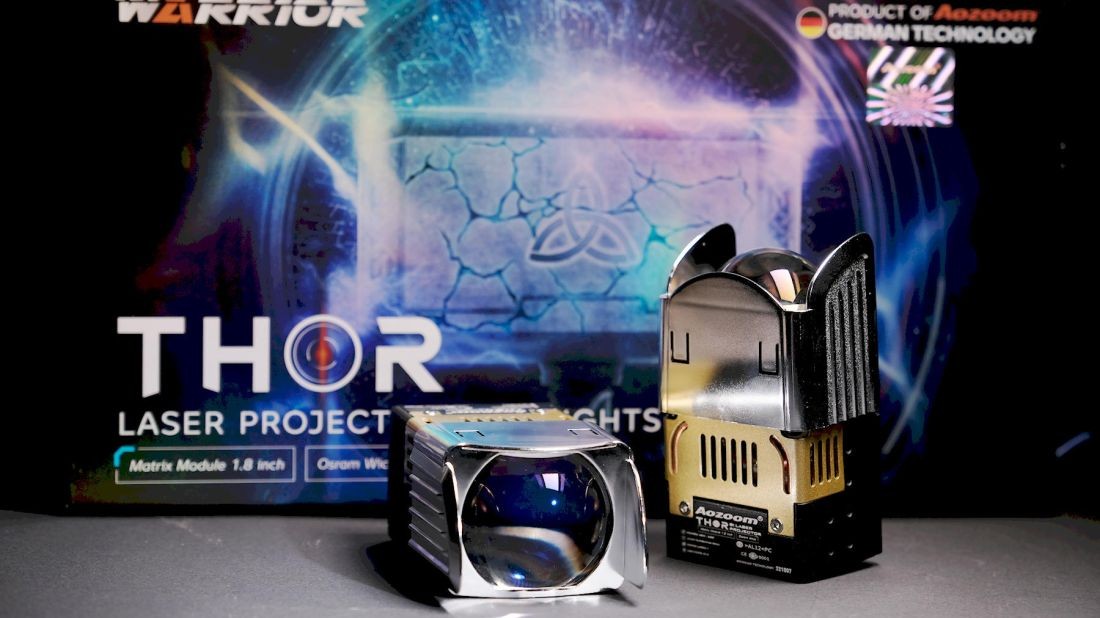 Aozoom ra mắt đèn laser dành cho ô tô tại VMS 2022