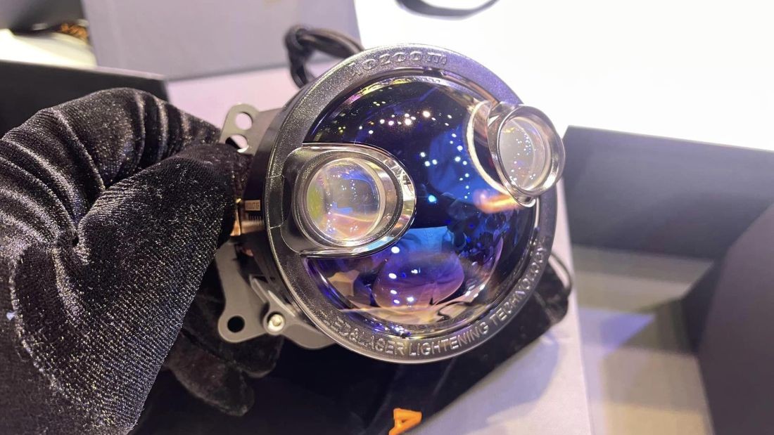 Aozoom ra mắt đèn laser dành cho ô tô tại VMS 2022