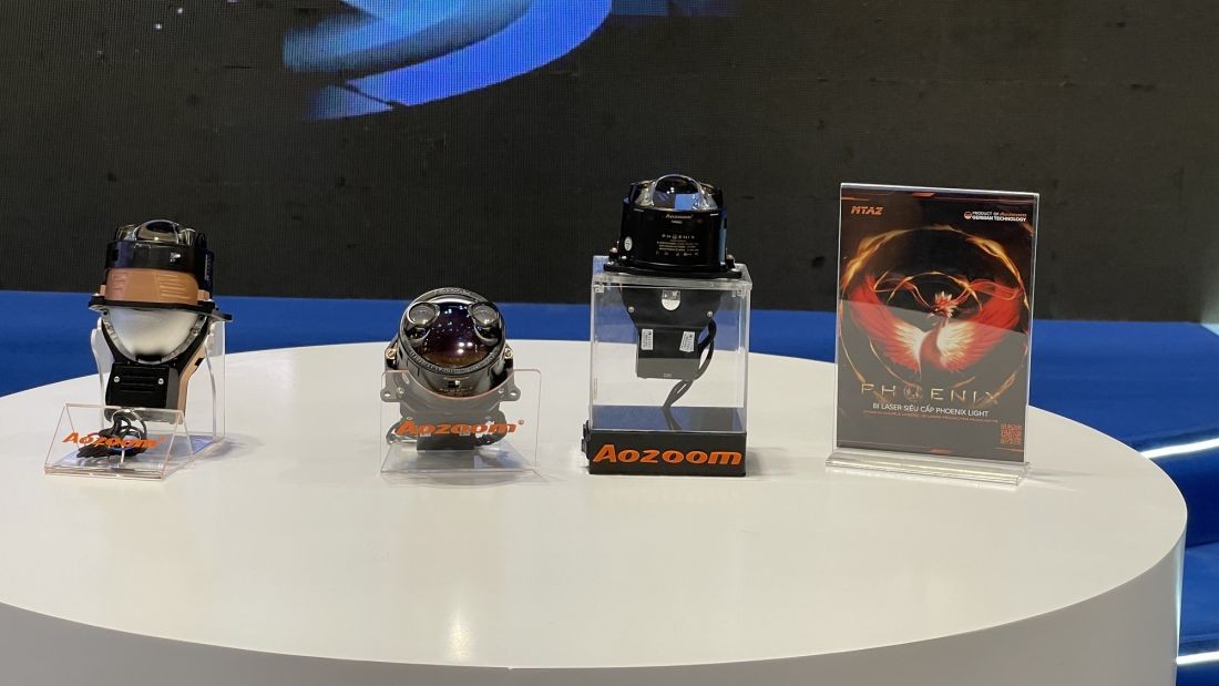 Aozoom ra mắt đèn laser dành cho ô tô tại VMS 2022