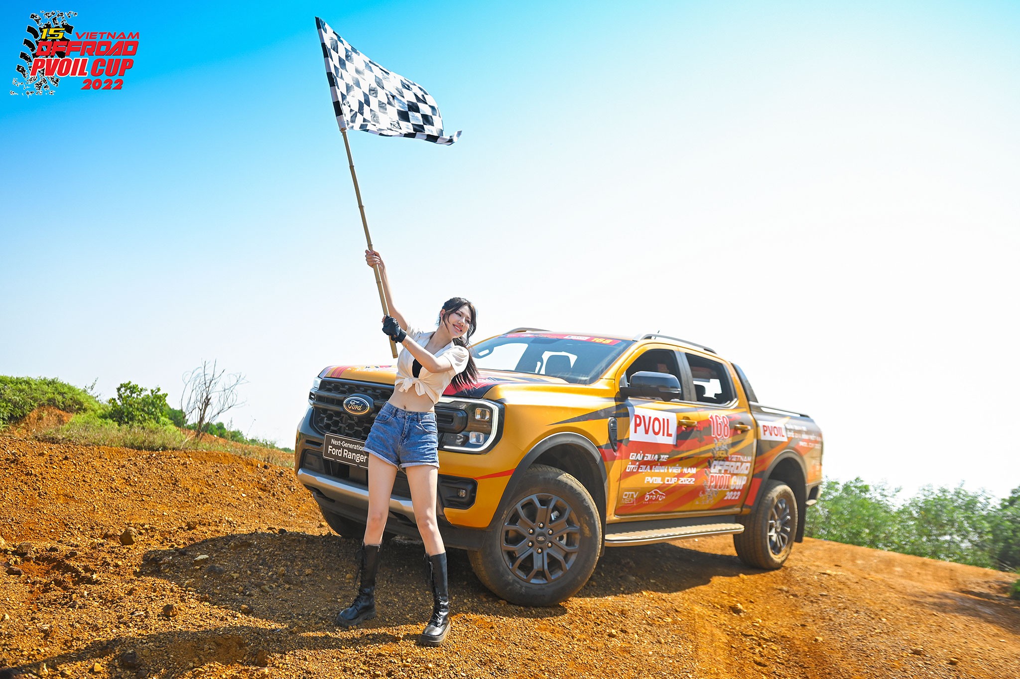 Đến PVOIL VOC 2022 tham dự lái thử Ford Ranger trên địa hình Off-road đỉnh cao