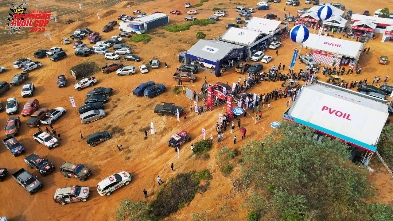 PVOIL VOC 2022: Những thước ảnh tuyệt đẹp nhìn từ trên cao